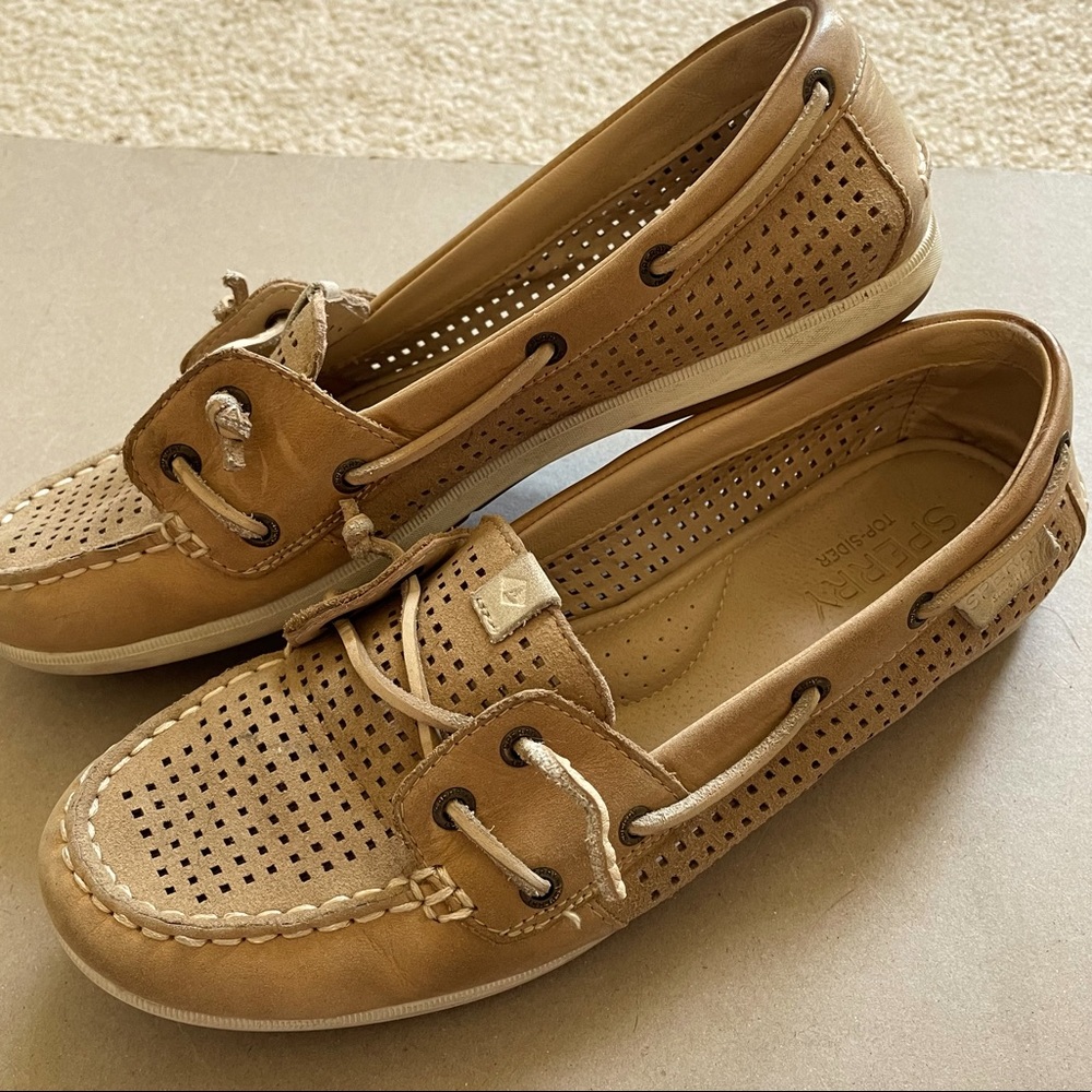 Sperry Tan Loafers
